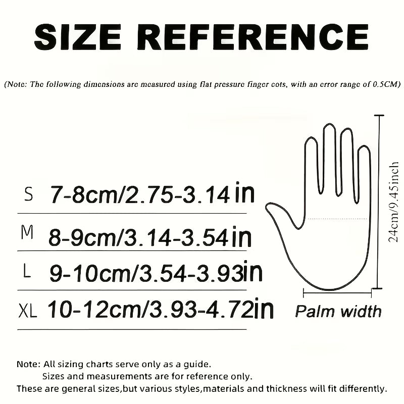 Blue Nitrile Gloves – Disposable, Latex-Free & Powder-Free - 10 Pcs